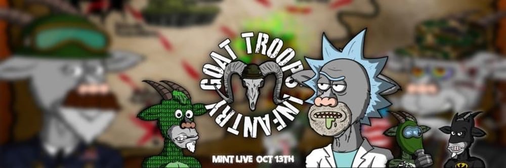 Goat Troops Infantry NFT