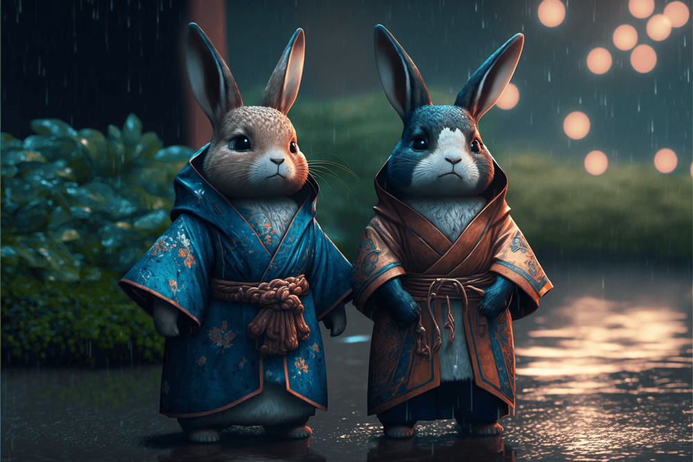 Samurai Pets by Anon