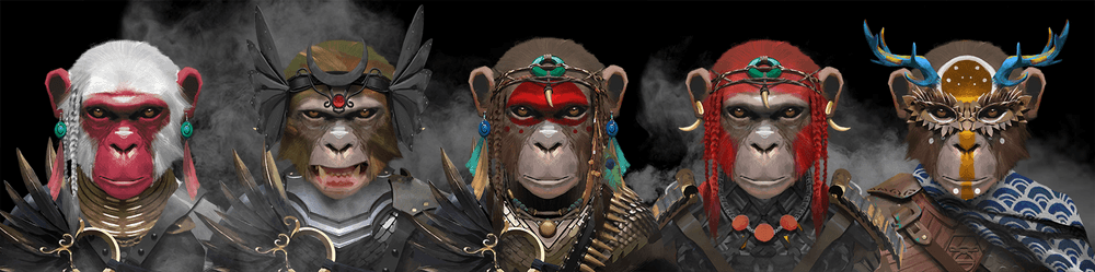 Angry Ape Army Valkyrie Collection
