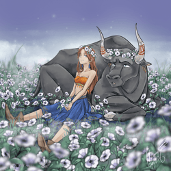 The Witch and The Bull Banner Art