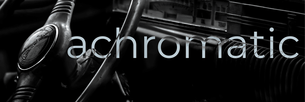 Achromatic Photography