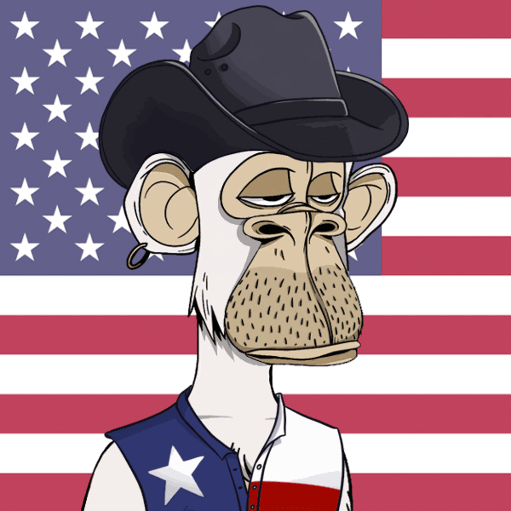 The Bored Ape Americans #1587