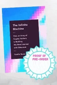 The Infinite Machine Proof of Pre-Order #31