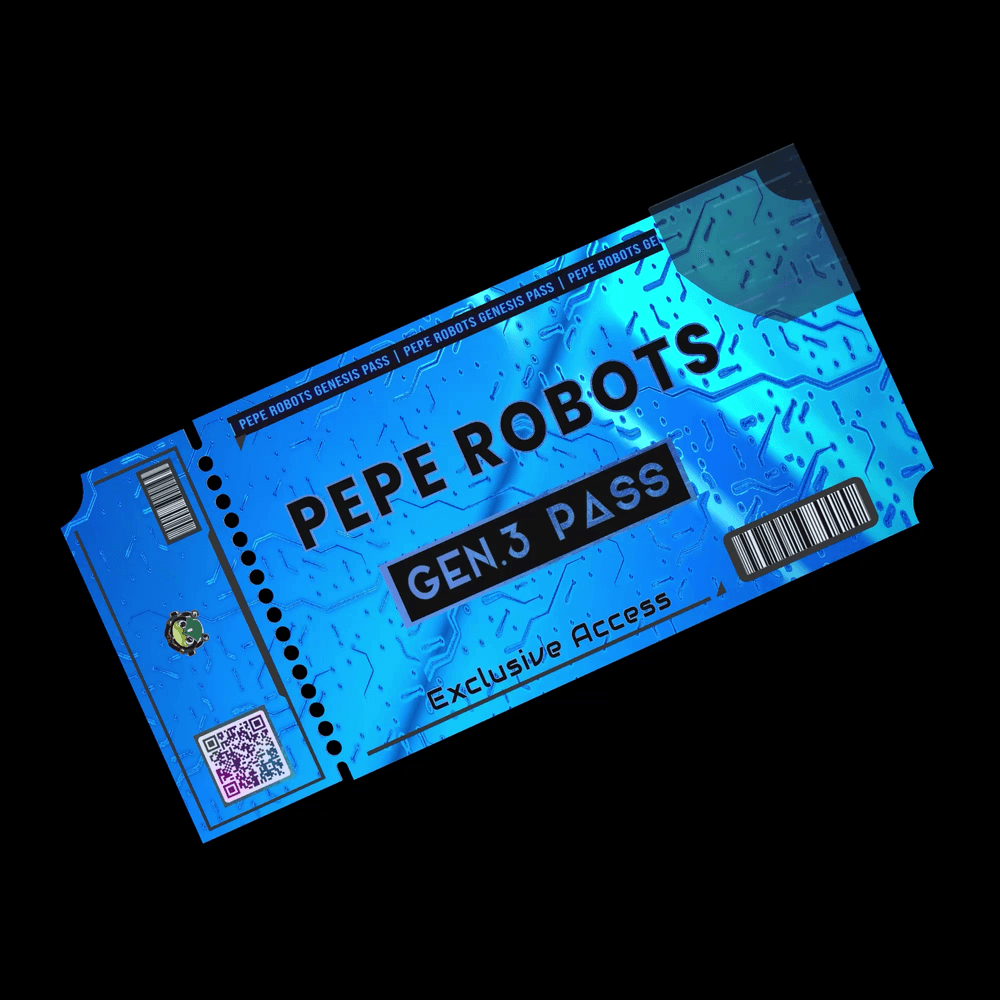 Pepe Robots Genesis Pass #253