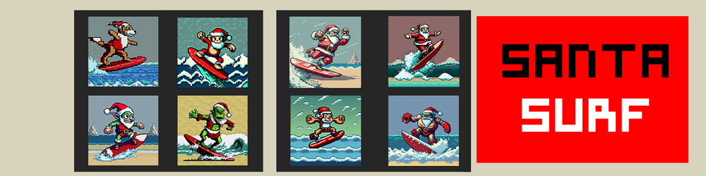 Santa Surf