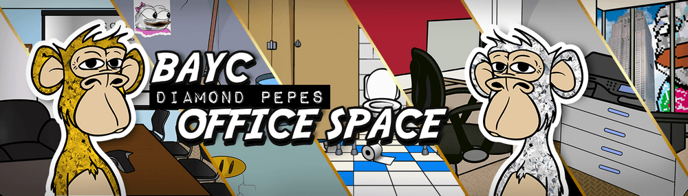BAYC Diamond Pepes Office Space