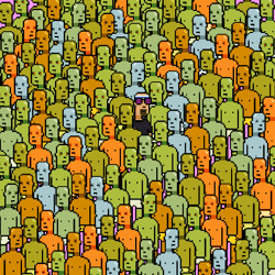 A Punk In A CROWD