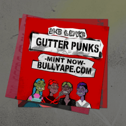 Bully Apes Flyer - Gutter Punks