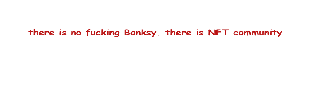 thereisnoBanksy
