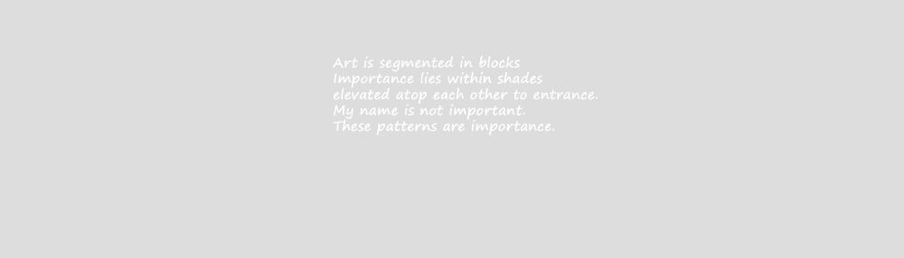 Daystuck Patterns by anon