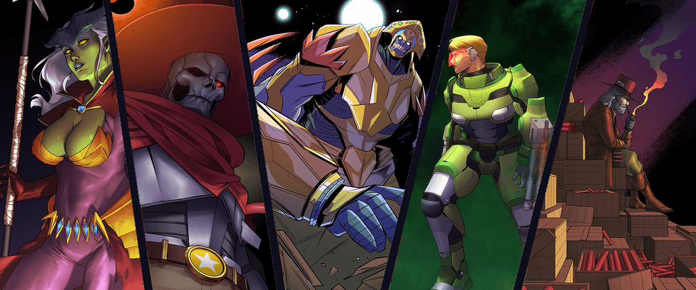 Genesis Comics Dusty Limited Covers