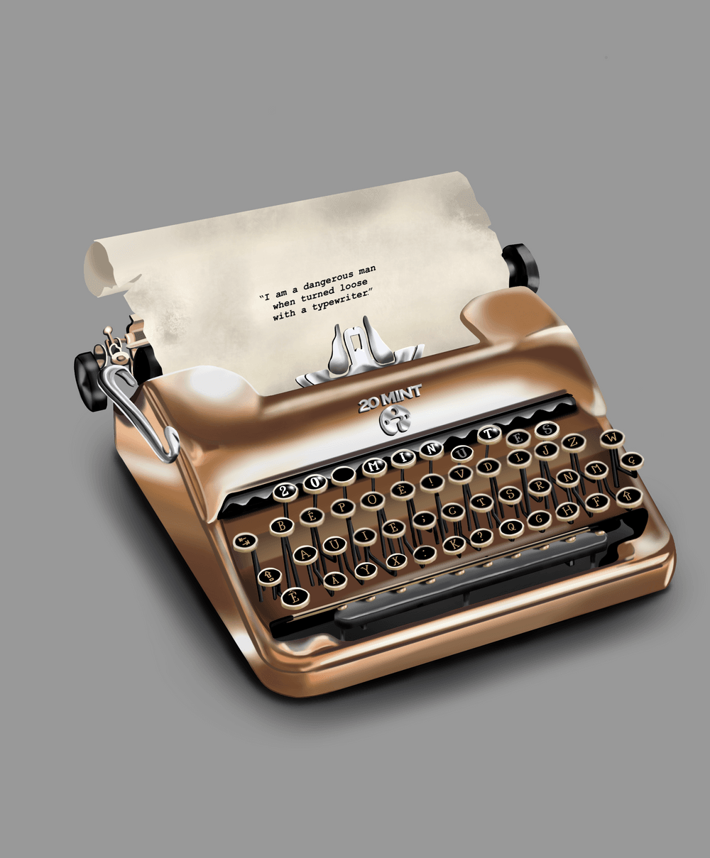 20 Mint Typewriter #239