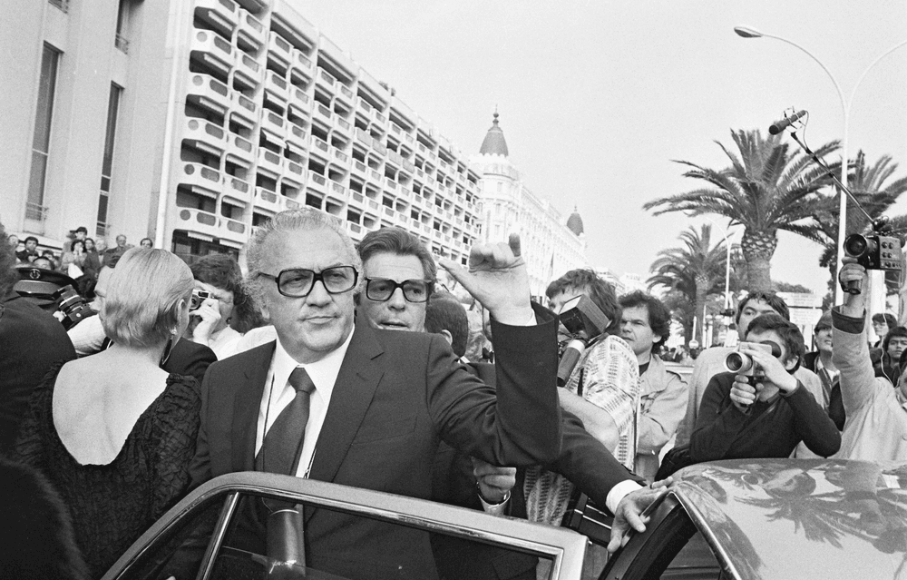 70 - Federico Fellini and Marcello Mastroianni , 1980