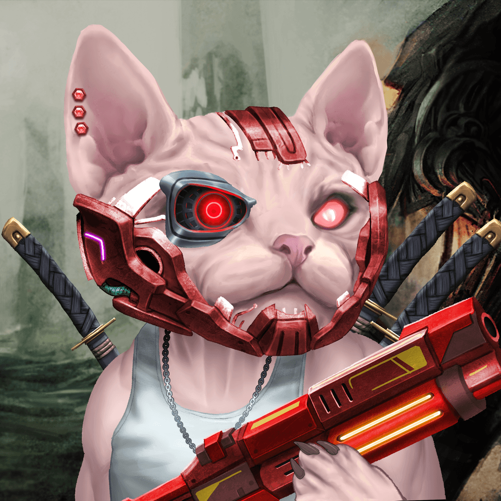 Laser Cat #1