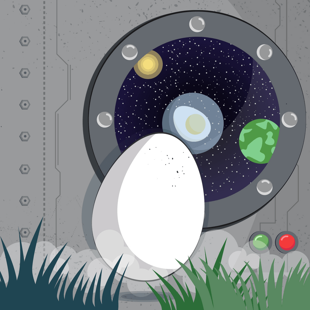 SPACE EGG #487