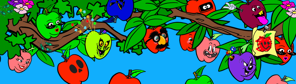 Dem Apples by @goodboygriffin
