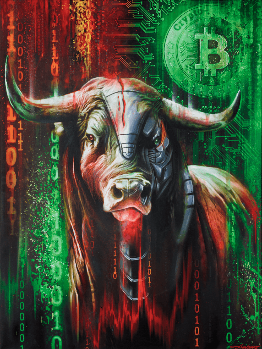 The Finance Bull: Reloaded - Lithography #14/20