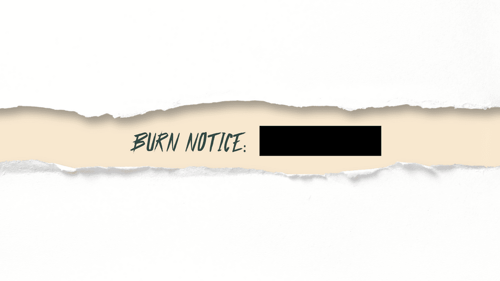 BURN NOTICE