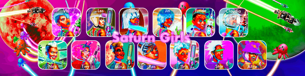 Saturn Girls Invade