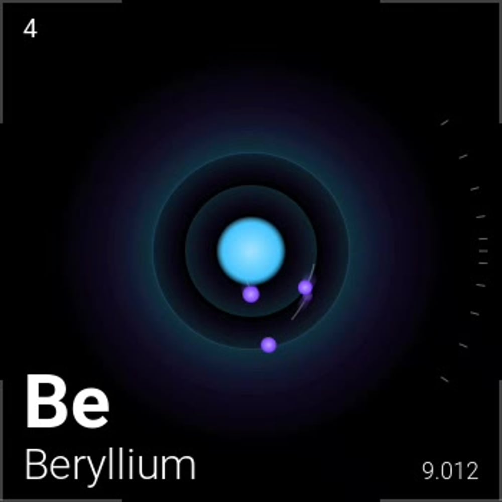#3754 Beryllium