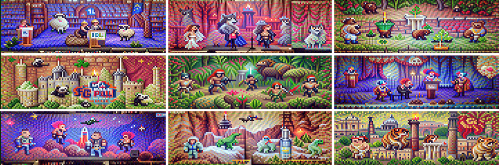 AI Pixel Buddies