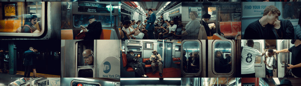 NYC Underground Stories by Monaris