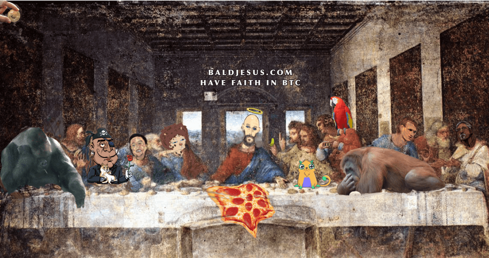 Bald Jesus Drinking Club
