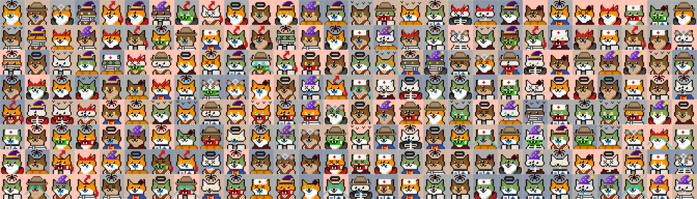 Pixel Foxes: Spooky Season