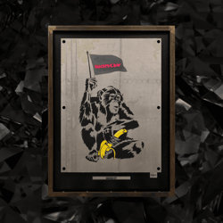 ElmonX x FREQ Wanksy Artist Proof
