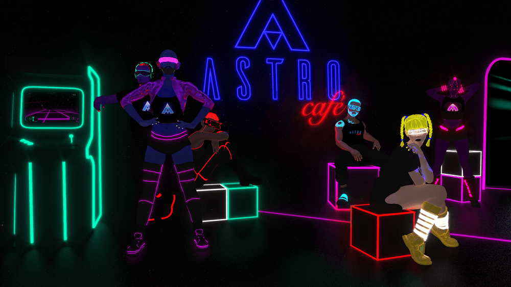 ASTRO CAFE NEONPUNK