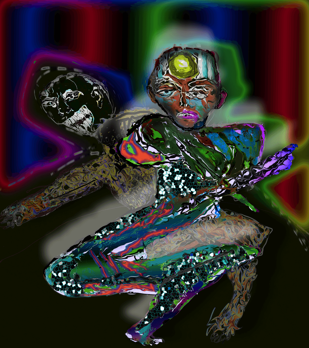 HAFFTKA COMPUTER PAINTINGS 1996-2001