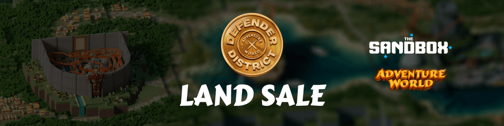 Defender District LAND Sale - The Sandbox