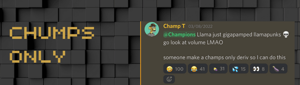 Chumps Only