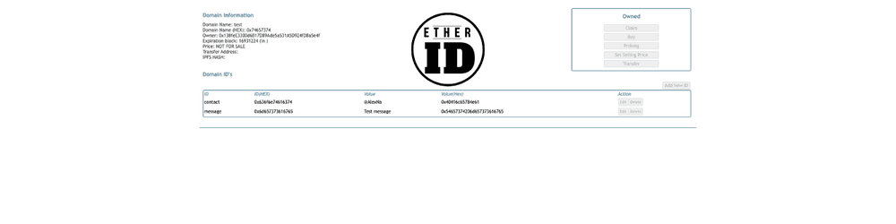 EtherID
