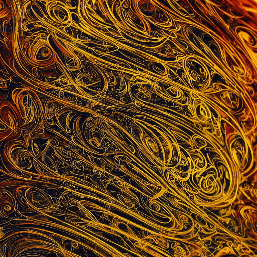 Swirl Abstraction by Nona
