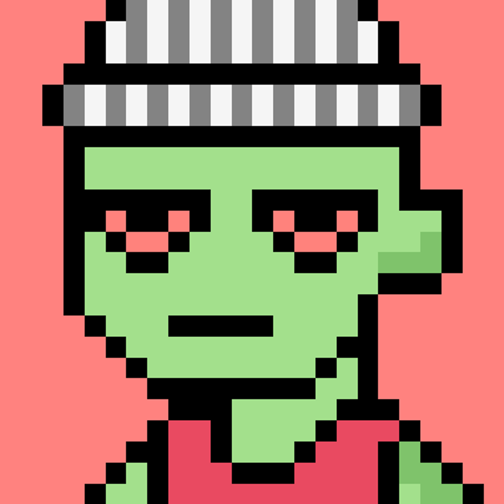 Pixel Zombie Fella #121