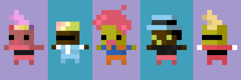 Pastel Pixel Punks