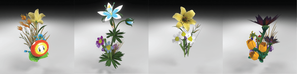 Out-Game Flowers (Small Bouquets)