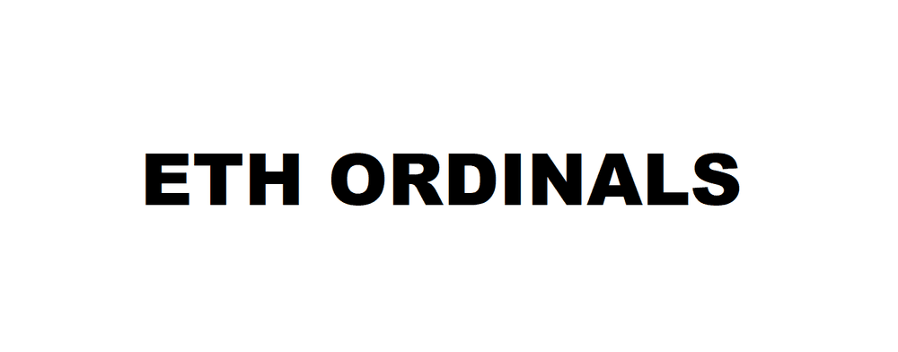 Ether Ordinals