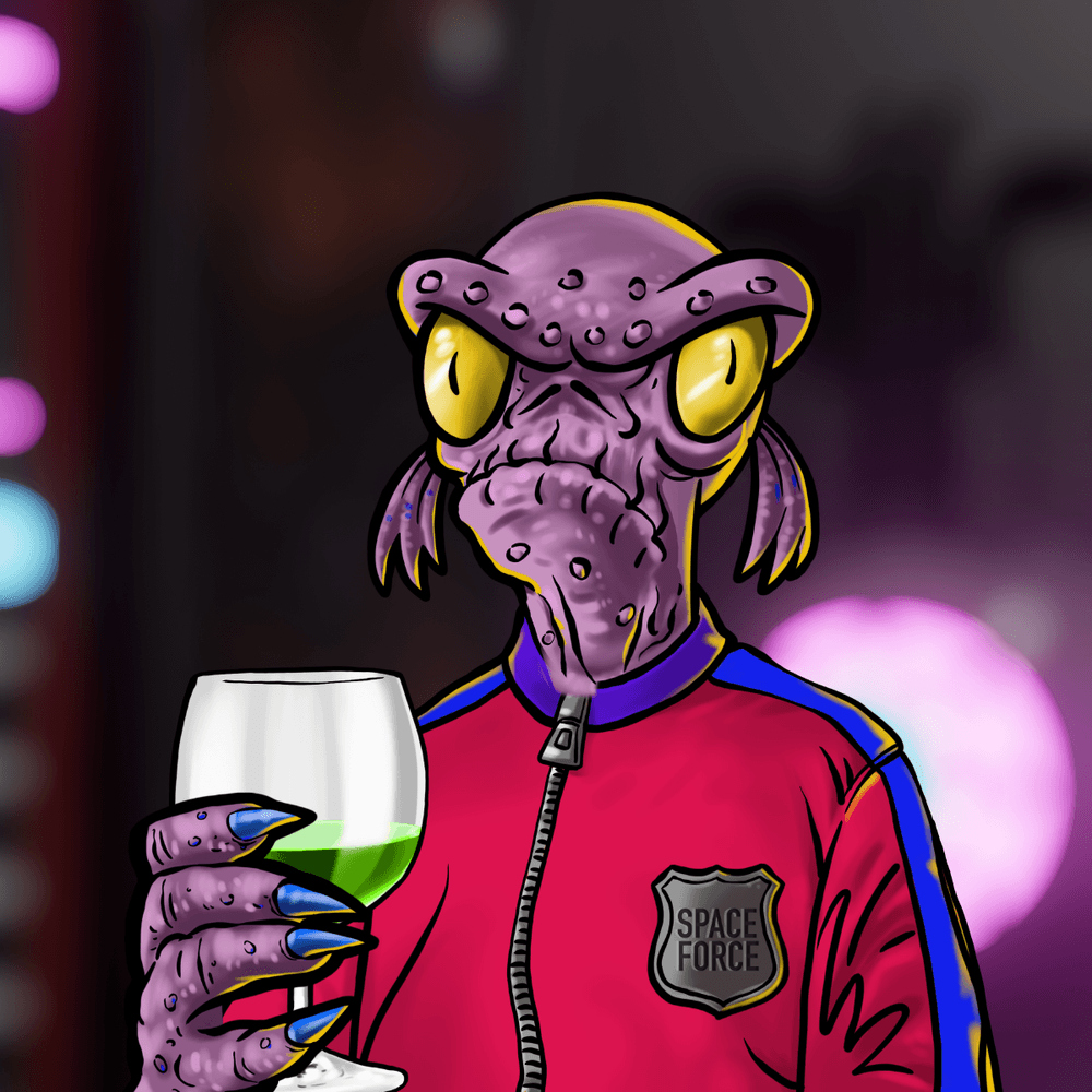 Galactic Tavern Alien #2142
