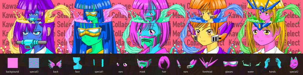 Kawaii Meta Collage Select