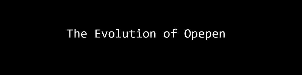 The Evolution of Opepen