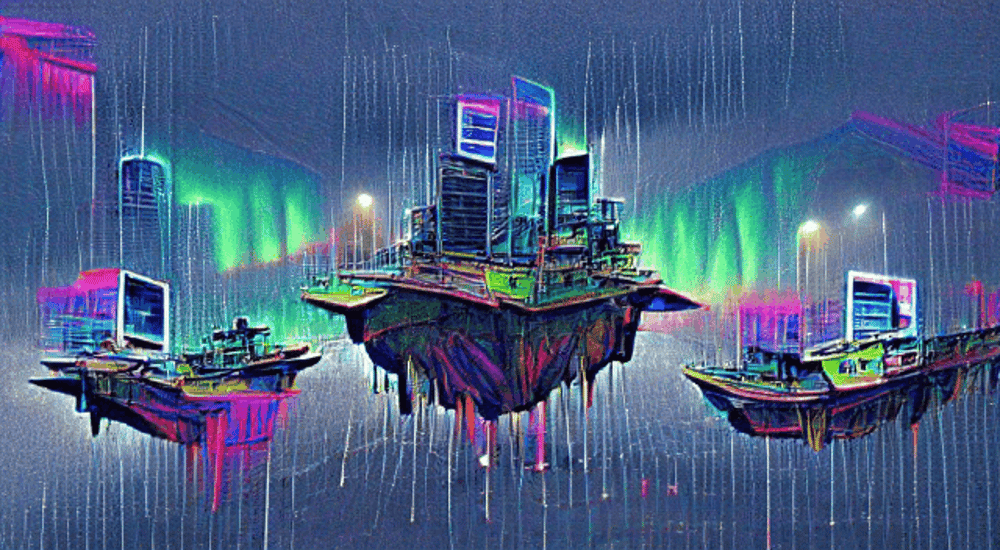 Floating Cities by PixelGan