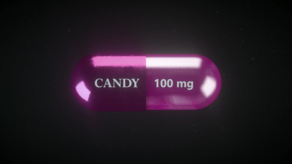 Pink Candy Pill