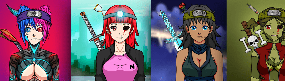 The Ninja Hideout Females (Genesis)