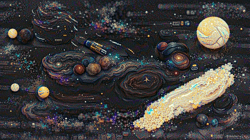 Pixel Planets by PixelGan