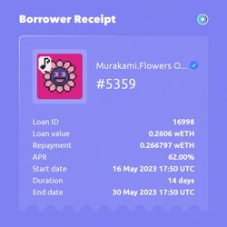 Borrower Note Ticket