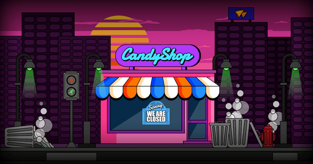 The Candy Shop in Mega City