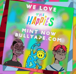Bully Apes Flyer - The Happies