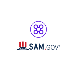 DeFli x SAM GOV logo